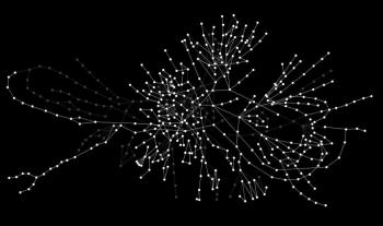 Dynamics of the internet topology around me